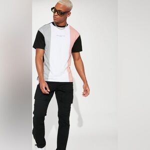 L’etat d’esprit short sleeve multi color men’s tee